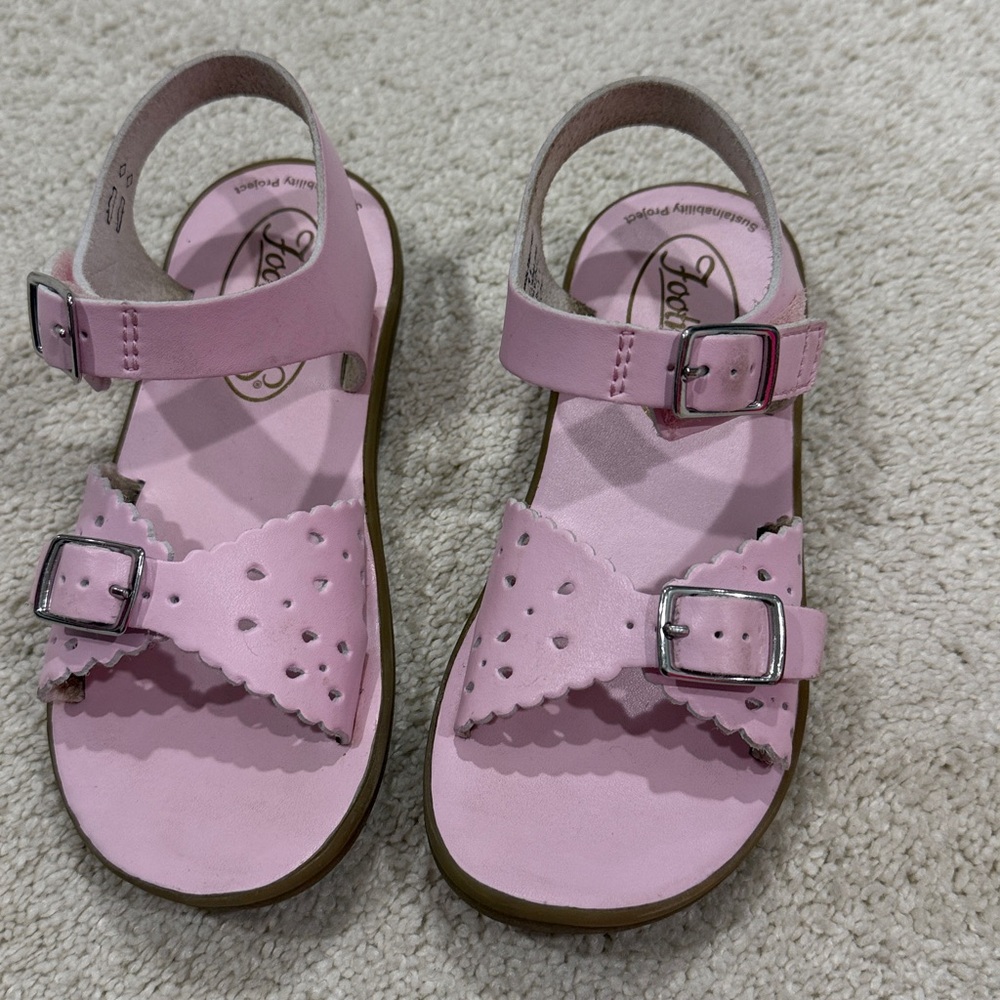 Pink Ariel Footmates Size 11